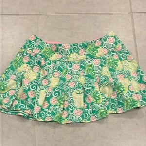 Pink and green Lilly Pulitzer Annora Luxletic Skort